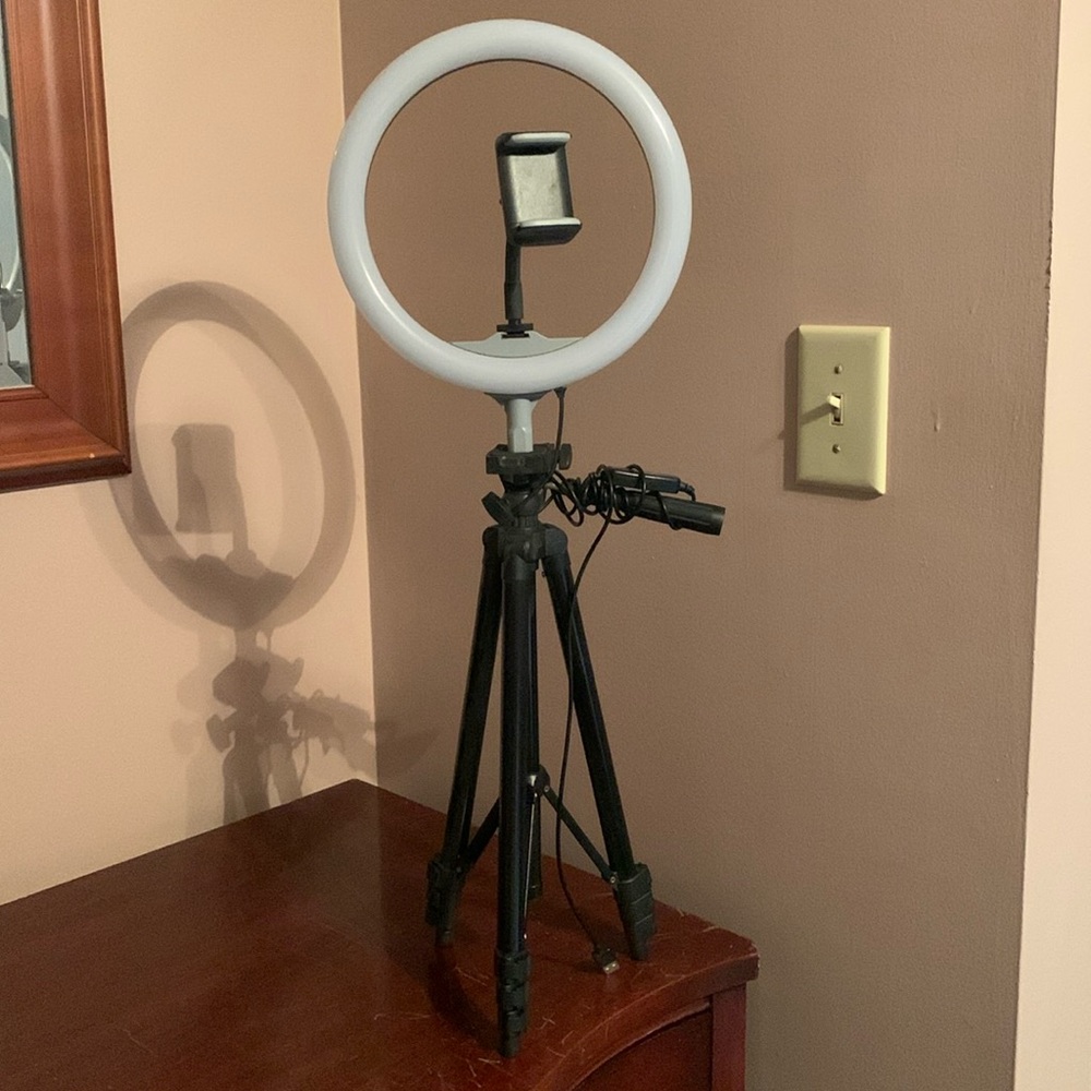 Ring Light with phone holder
